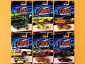 Hot Wheels Neon Speeders 26 Chevrolet, Dodge, Honda, Volvo, Ford и Corvette, снимка 1