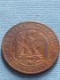 Рядка монета 10 сантима 1856г. Франция Наполеон трети за КОЛЕКЦИЯ 30217, снимка 2