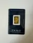 Инвестиционно златно кюлче PAMP Suisse – 5 г, 999.9, снимка 1