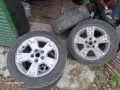 4 бр джанти 5/114.3 16 цол с много добри гуми, снимка 2