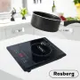 Котлон индукционен Rosberg, 2000W, LED екран, 8степени, бр. 1 Черна керамична плоча, снимка 2