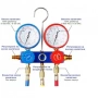 Комплект манометри за зареждане и тест на климатични системи STAHLMAYER, снимка 3