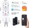 Smart WIFI контакт с две гнезда, снимка 1