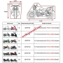 Водоустойчиво покривало за мотор и скутер – Различни размери и цветове - КОД 4258, снимка 11