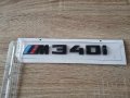 БМВ BMW М340i черна емблема лого, снимка 3