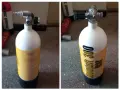 Продавам - 1 стоманена бутилка Dräger - 5L - 6,53kg tara - 300 BAR - атмосфери работно налягане, снимка 1