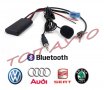 Bluetooth Приемник VW Audi Seat Skoda Безжичен Модул С Микрофон, снимка 1 - Аксесоари и консумативи - 35211734