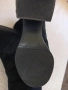 Черни велурени ботички 39 номер, снимка 7