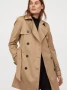 H&M класически тренчкот, размер 36/S, снимка 1