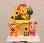 3 Бр Мечо Пух Тигър Прасчо фигурки и играчки украса за торта декор фигурка, снимка 1