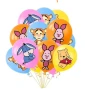 Мечо Пух и приятели Обикновен надуваем латекс латексов балон парти, снимка 3