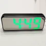 Електронен Светещ Часовник Огледален захранване USB, снимка 1