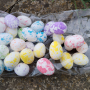 4609 Мини шарени великденски яйца за декорация, 50 броя, снимка 3