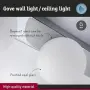 LED плафон Paulmann 71064 Gove, 5 W, 400 lm, 3000 K, IP44, хром, снимка 4