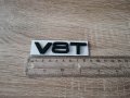 Ауди Audi V8T емблеми надписи черни, снимка 2