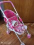 Метална детска количка с кукла бебе подарък , снимка 1 - Кукли - 42210162