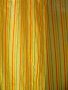 Жълти раирани пердета с перделък и подгъв - 155/153 см, снимка 1 - Пердета и завеси - 35679383
