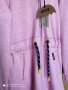 Schmuddelwedda - нов дълъг розов суичър raincoat, снимка 10
