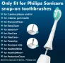 Сменяеми глави за четка за зъби, подходящи за Philips Spnicare, снимка 3
