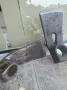 Две дюлгерски тесли от соц.времето, щемпел на двете, патина, запазени във времето, колекционерски пр, снимка 8