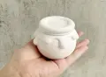 3D Буркан с капачка 2 части силиконов молд форма смола гипс, снимка 5