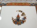 Старинен порцеланов поднос от началото на миналия век- Victoria Cnina Czechoslovakia - 1918 - 1938 г, снимка 5