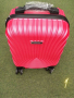 Стилен куфар с колелца за ръчен багаж с твърдо покритие, снимка 9