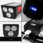 Фар за велосипед с клаксон, 2200 mAh Powerbank и соларно зареждане, снимка 15