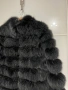 Палто естествен косъм лисица, снимка 3