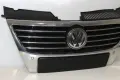Предна решетка VW Passat B6 (2005-2011г.) 3C0853651F предна емблема отвори за парктроник, снимка 3