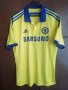 Chelsea Adidas оригинална тениска за гостуване 2014/2015 Челси Адидас жълта фланелка екип , снимка 1