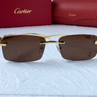 Cartier висок клас слънчеви очила Мъжки Дамски слънчеви 4 цвята, снимка 7 - Слънчеви и диоптрични очила - 41958221