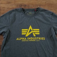 alpha industries - страхотна мъжка тениска , снимка 4 - Тениски - 41460011