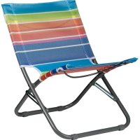 Плажен градински сгъваем стол, 49x43x61 см, до 110 кг, снимка 2 - Градински мебели, декорация  - 41703150