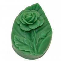 Роза в капка силиконов молд форма калъп гипс сапун декор, снимка 3 - Форми - 39944822