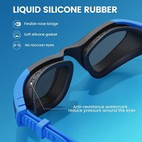 Нови Унисекс очила за плуване с UV защита, против мъгла и без течове, снимка 2 - Водни спортове - 40539024