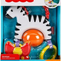 Бебешка дрънкалка гризалка Fisher Price - Зебра, снимка 1 - Дрънкалки и чесалки - 40249430