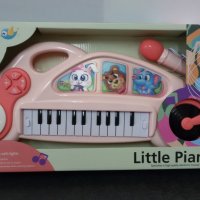 Пиано с микрофон и много ефекти, звуци, мелодии и светлини, включни батерии - 23882, снимка 2 - Музикални играчки - 41850854