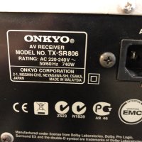 Onkyo TX-SR806 , снимка 14 - Ресийвъри, усилватели, смесителни пултове - 40327202