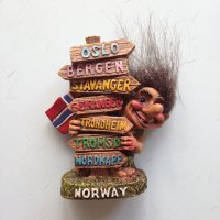 Магнит за хладилник от Норвегия, снимка 1 - Колекции - 42269430