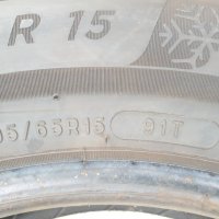 2 броя нови зимни гуми MICHELIN Alpin 6 195/65 R15 91T, снимка 12 - Гуми и джанти - 38735060