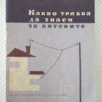 Книга "Какво трябва да знаем за антените-Н.Нанков" - 32 стр., снимка 1 - Специализирана литература - 40134837