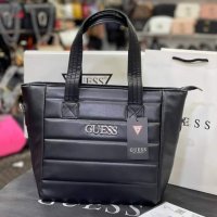 Луксозна Черна чанта Guess  код DFS160, снимка 1 - Чанти - 36908884