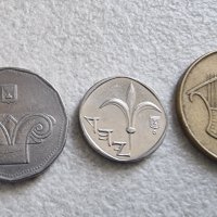 Монети. Израел. 5 бройки., снимка 6 - Нумизматика и бонистика - 42562822