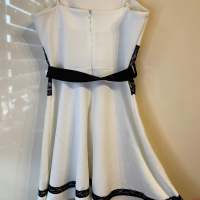 Бяла официална рокля. , снимка 4 - Рокли - 44793678