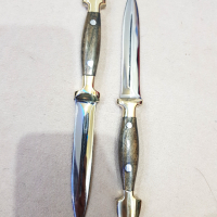 Ръчно изработени ковани ножове от нрж.стомана! , снимка 13 - Колекции - 44681515