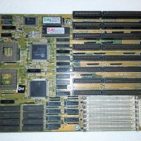 Продавам ретро дъно за 386 компютър UM82C482AF, снимка 3 - Антикварни и старинни предмети - 41935357