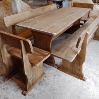 Производство на баварски маси и пейки и мебели от масив, снимка 3 - Градински мебели, декорация  - 36629711