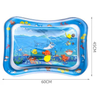Надуваема водна постелка за игра / Надуваема водна подложка за бебе, снимка 2 - Надуваеми играчки - 44823309