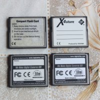 Compact Flash CF Memory Card , снимка 2 - Чанти, стативи, аксесоари - 41496685